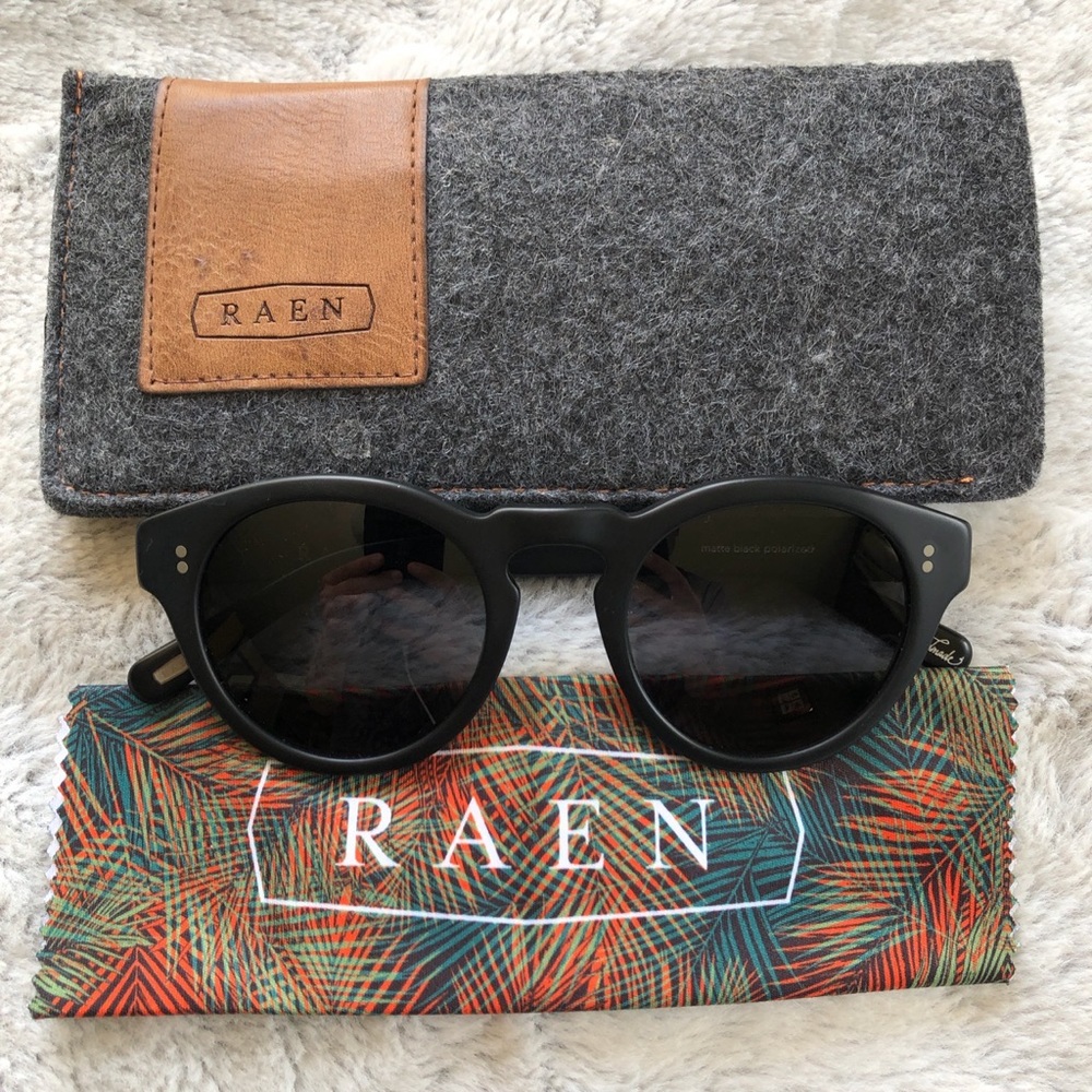 Raen | Parkhurst | Polarized Sunglasses | Matte Black